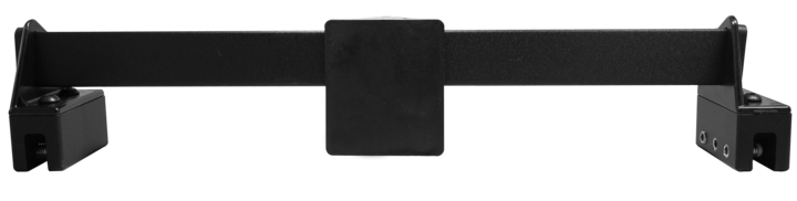 Universal Clamp with rail, iso view